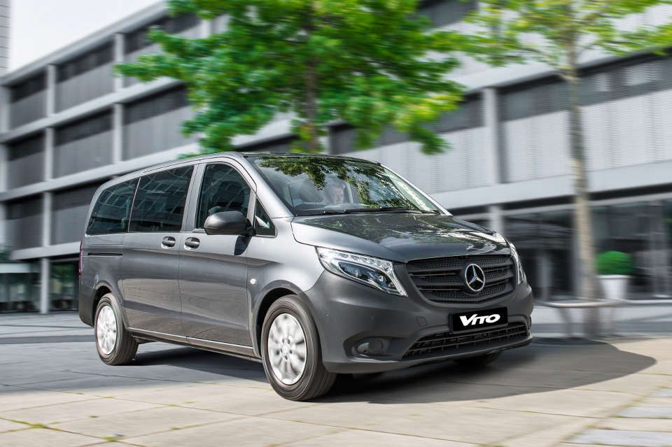 Der neue Vito – Tourer PRO, 114 CDI, Exterieur, flintgrau metallic The New Vito – Tourer PRO, 114 CDI, Exterior, flint grey metallic