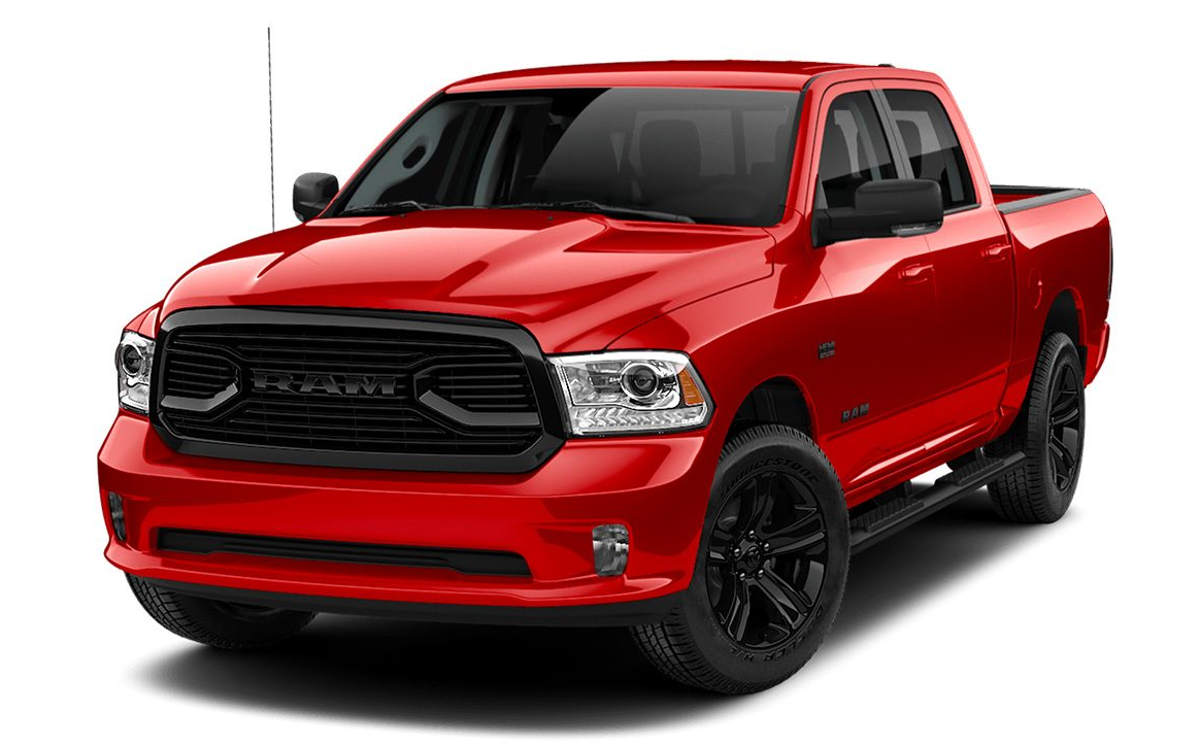 Exterior de la RAM 1500 Night Edition