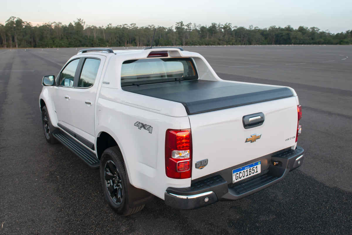 Zona trasera de la Chevrolet S10 High Country