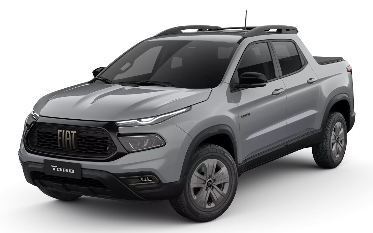 Sector frontal de la Fiat Toro Freedom S-Design 2024 para Argentina