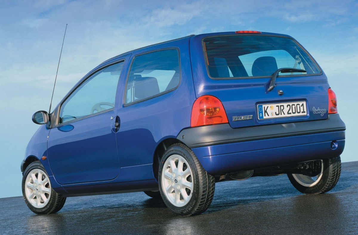 Trasera del Renault Twingo 1998