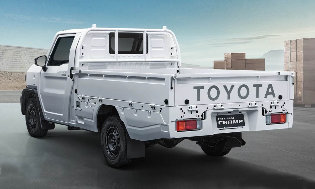 Trasera de la Toyota Hilux Champ