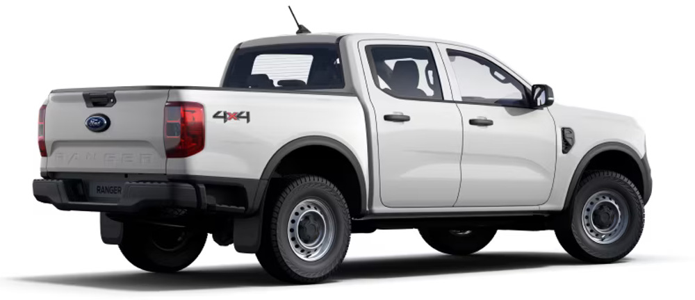 Sector trasero de la Ford Ranger XL 2023