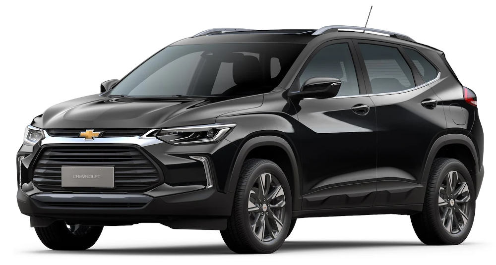 Chevrolet Tracker color negro