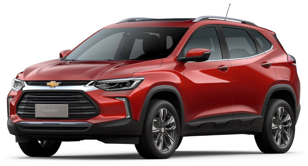 Chevrolet Tracker color rojo