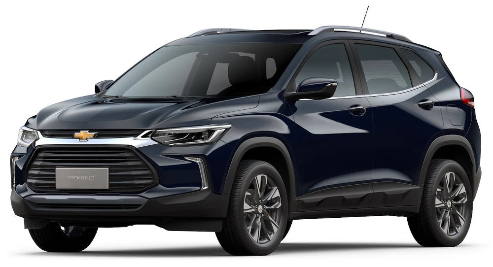 Chevrolet Tracker color azul 