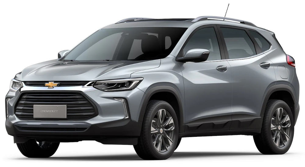 Chevrolet Tracker color gris oscuro