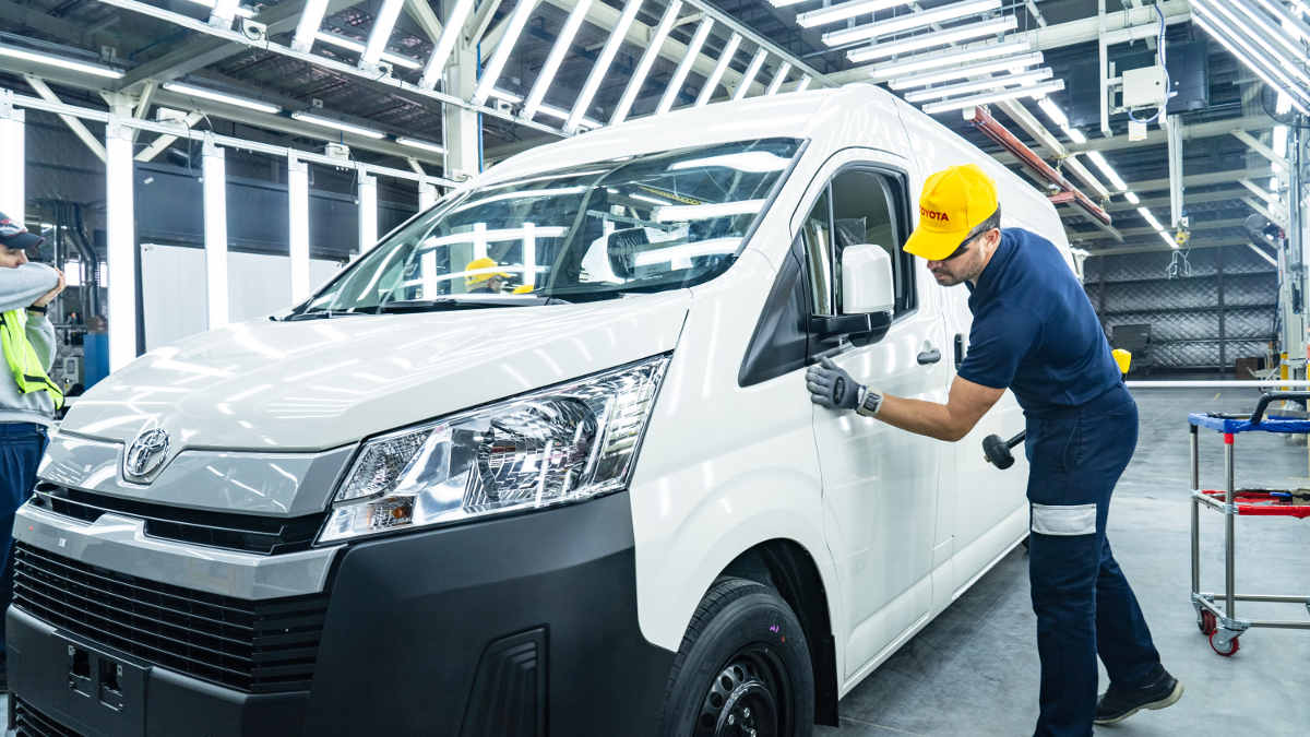 Toyota Hiace producida en Argentina