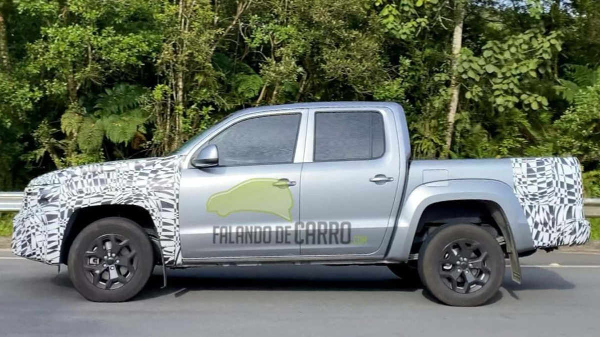 La nueva Volkswagen Amarok 2025 continúa anticipando sus novedades