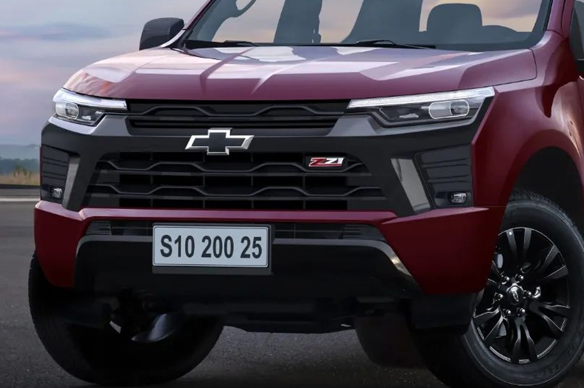 La Chevrolet S10 tendría este diseño desde 2024