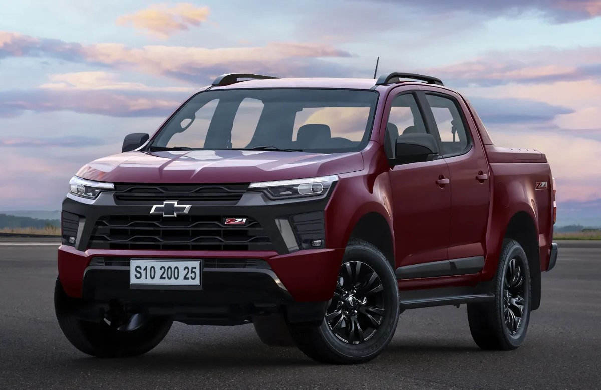 La Chevrolet S10 tendría este diseño desde 2024