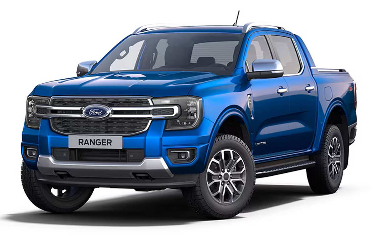 Cómo lucen todos los colores de la Ford Ranger para Argentina