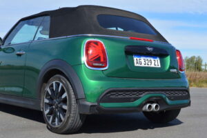 prueba mini cooper s cabrio atras