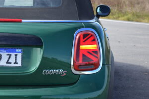 prueba mini cooper s cabrio optica trasera