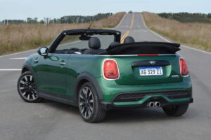 prueba mini cooper s cabrio trasera