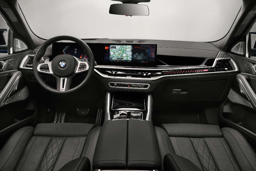 bmw x6 2024 imagen interior