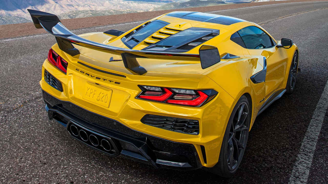 chevrolet corvette zr1 2025 trasera