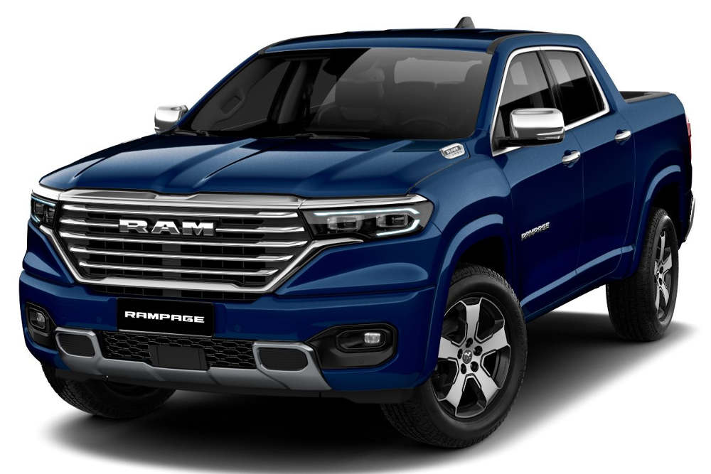 ram rampage laramie color patriot blue