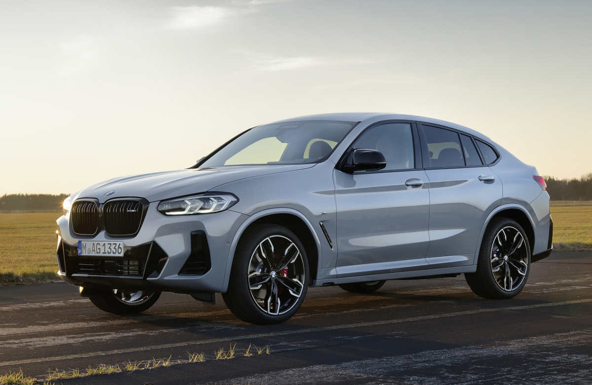 bmw x4 delantera lateral