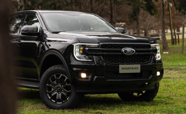 ford ranger black frontal