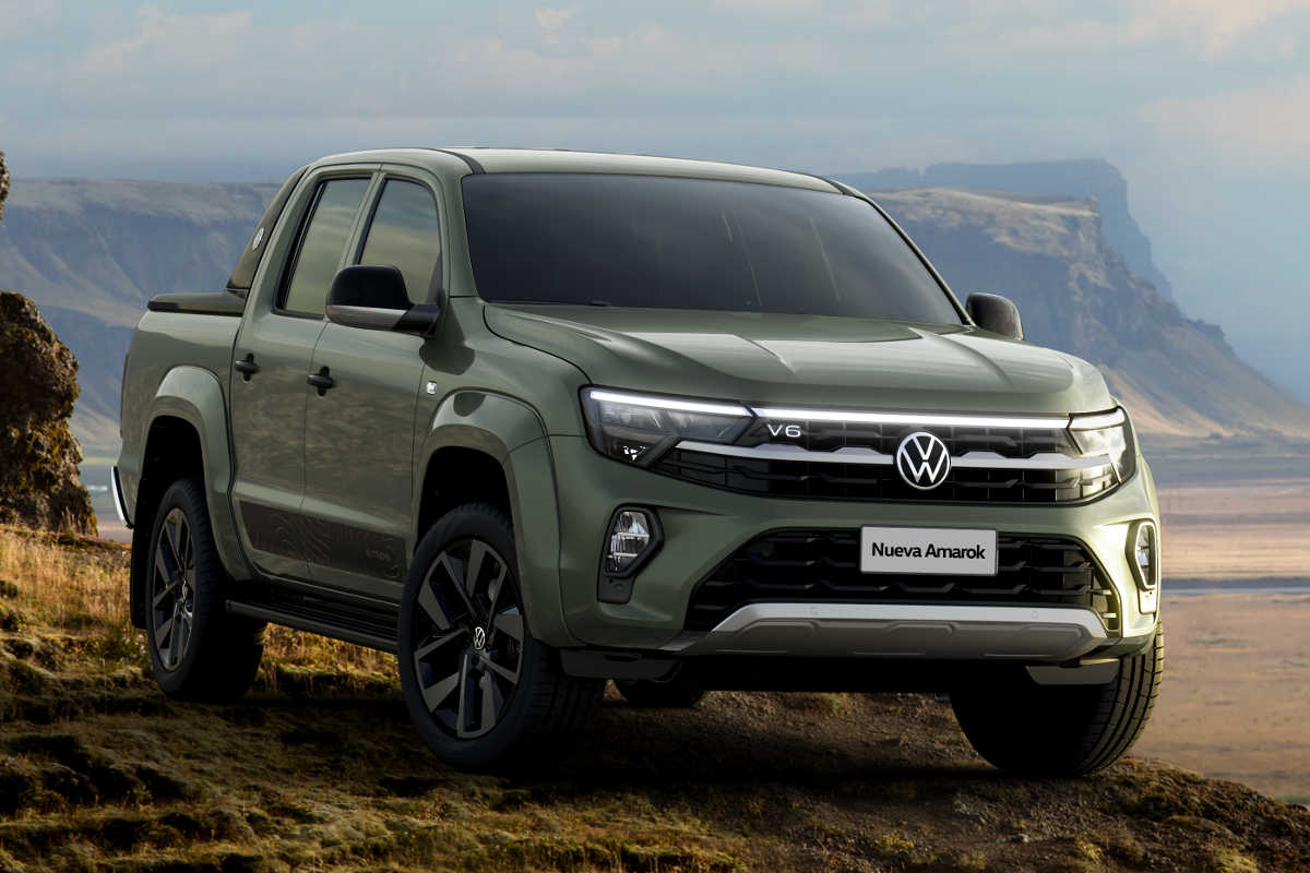 vw amarok 2025 delantera