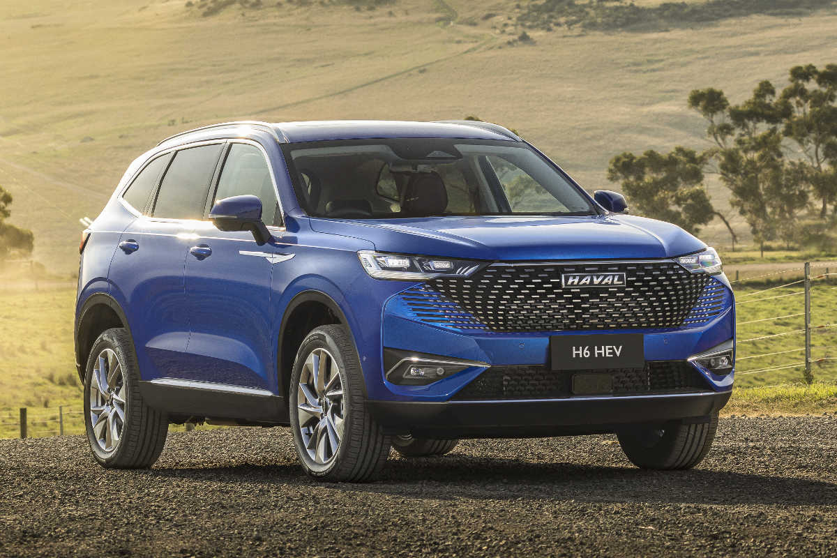 Haval H6 HEV delantera en Argentina