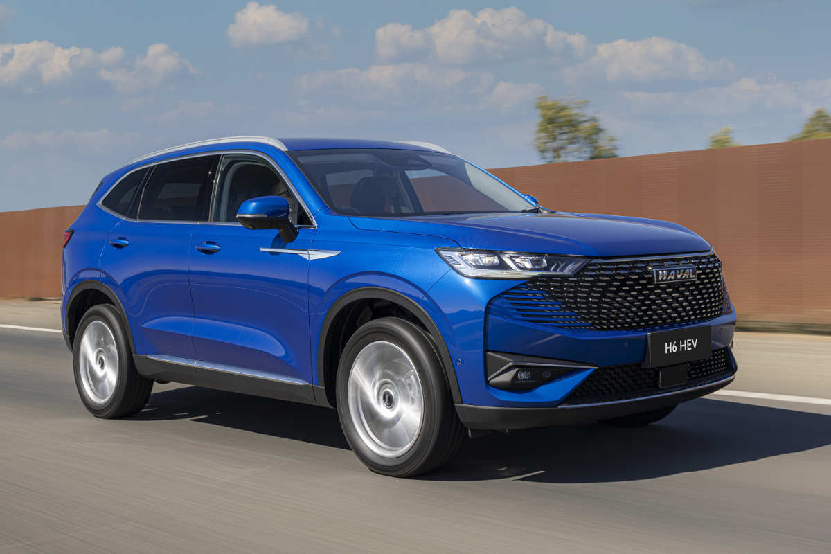 Haval H6 HEV delantera en Argentina